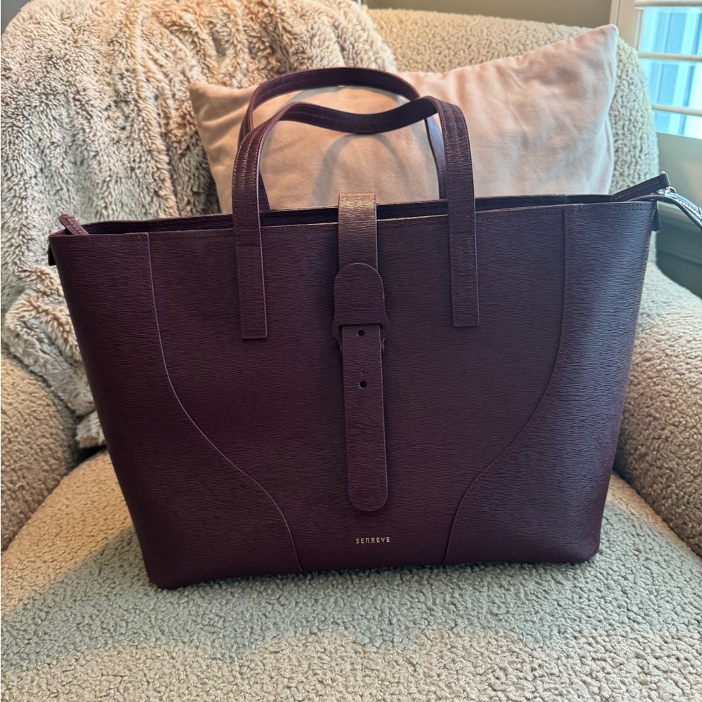 Senreve Women's Oxblood Tote/Work Bag
